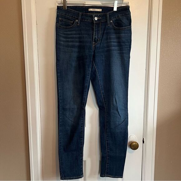 Dark Blue Skinny Jeans - Picture 5 of 11